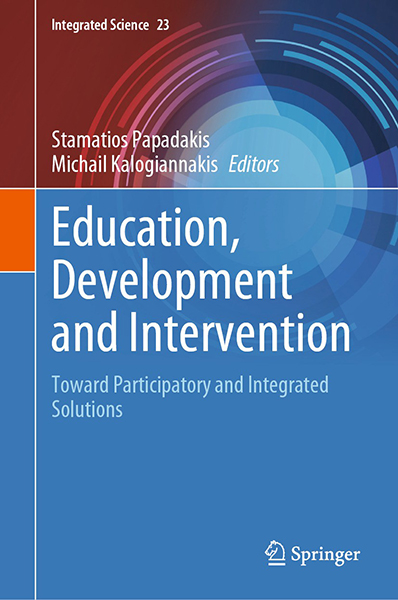 The cover of Education, Development and Intervention with a chapter by Kleinknecht