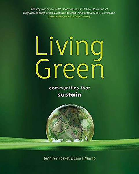 The cover of Living Green by Laura Mamo